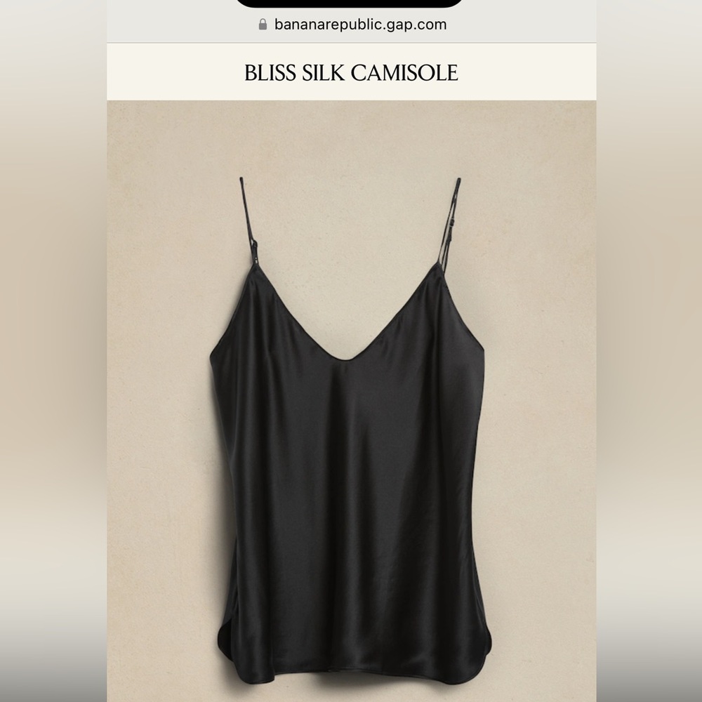 Banana Republic bliss silk camisole